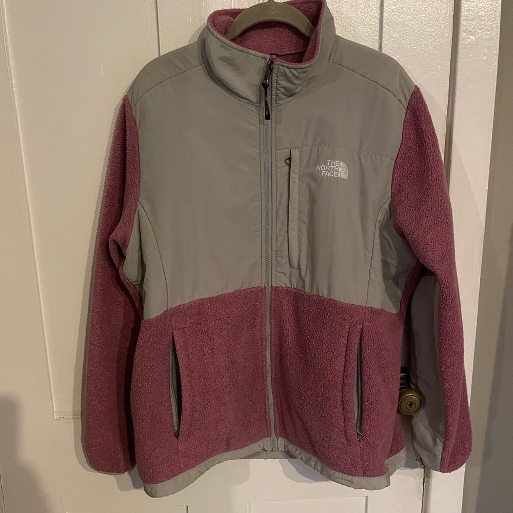 The North Face pink and gray Jacket